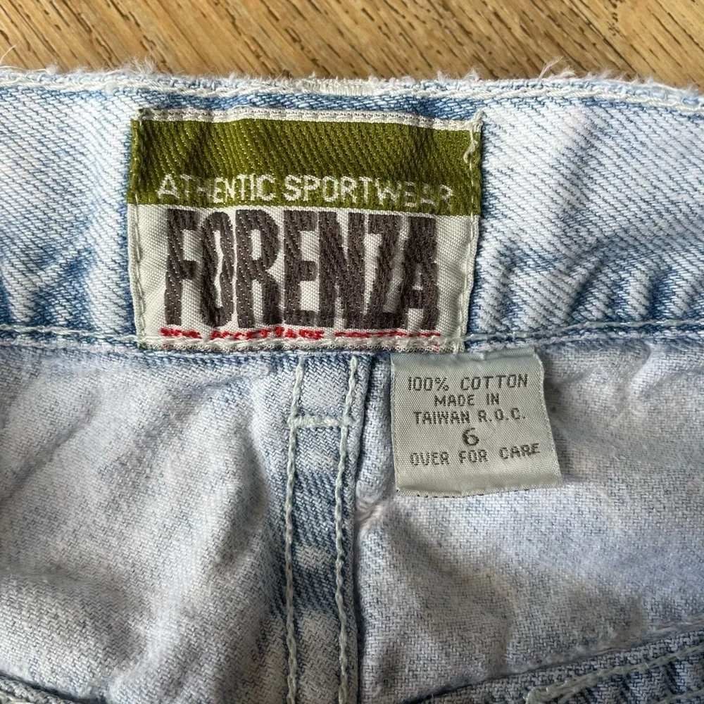 Vintage Forenza High-Waisted Denim Shorts